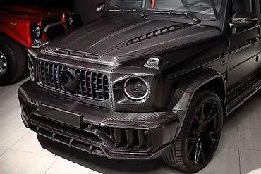 Bamperlər, buferlər: Mercedes-Benz G class W463 W464 modelləri üçün Karbon lif ön və — 6
