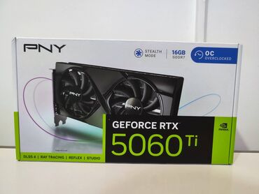 Принтеры: Видеокарта PNY GeForce RTX 5060 Ti, 16 ГБ, Новый