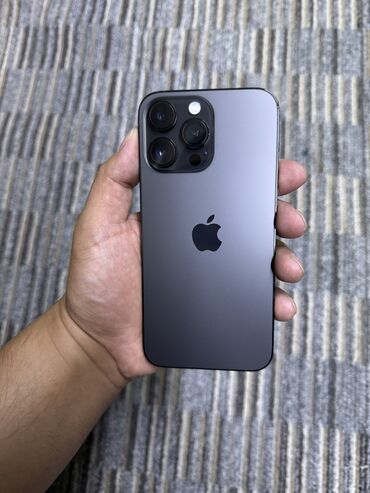 а 31: IPhone 14 Pro Max, Колдонулган, 128 ГБ, Кара, Каптама, 87 %