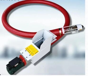 диска на стрим: Зерновой шнековый перегрузчик (вакуумный загрузчик) с гибким рукавом