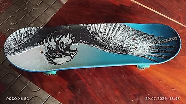 isma tornado: Skateboard – “Eagle Strike” dizaynlı, Gəncədədir. Təzədir. uşaq sürə — 1
