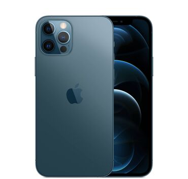 blue yeti купить бишкек: IPhone 12 Pro, 256 ГБ, Pacific Blue, Наушники, 87 %