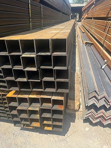 Metal məhsulları: Kvadrat, Dəmir Profil, şveller, 80x80 mm, Qalınlıq: 3 mm, Yeni, Pulsuz çatdırılma — 5