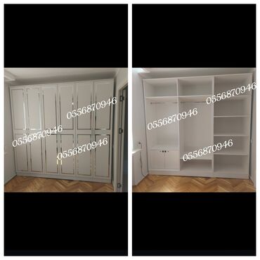 Dolablar: Yeni, Açılan, 3 qapılı Düz dolab, Qarderob, paltar dolabı, Rusiya — 19