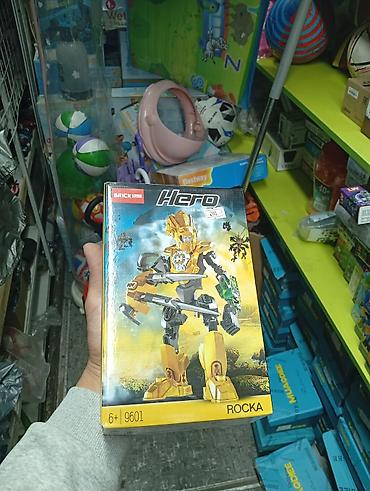 фантан: Конструктор BRICK “Hero: ROCKA” (модель 9601) - Серия: Hero (аналог — 2