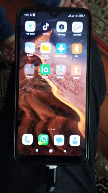 redmi şəki: Xiaomi Redmi 8, 64 GB, rəng - Mavi, 
 Barmaq izi