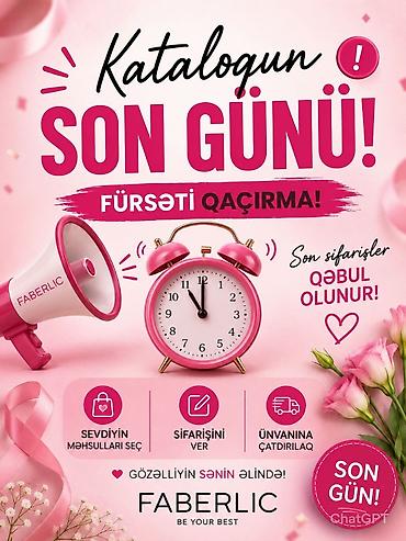 faberlik duxu: Faberlic kataloqu – son gün! Fırsəti qaçırma: sevdiyin məhsulları — 1