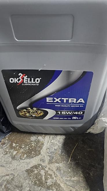 muherrik qoruyucu: OKSELLO Lubricants EXTRA 15W-40 mühərrik yağı 20 litr — 1