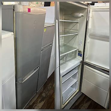 soyuducu ventilyator: Indesit iki kameralı soyuducu - Rəng: gümüş (inox üslubunda) - — 1