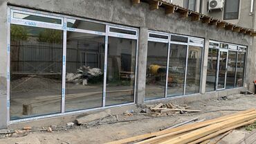 Алюминиевые окна на заказ: Алюминиевое окно на заказ, Тип окна: Витражные, Бесплатная установка, Без рассрочки — 4