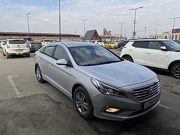 Hyundai: Hyundai Sonata: 2015 г., Автомат, Газ, Седан — 1