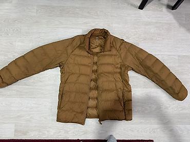 горнолыжную куртку: Мужская куртка, L, Uniqlo, Б/у, цвет - Коричневый, Самовывоз — 3