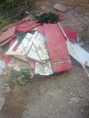 3d kafel metlax: MDF/taxta lövhələr və parçalar toplusu - Rənglər: qırmızı və ağ