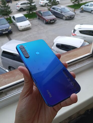 Xiaomi, Redmi Note 8, Б/у, 64 ГБ, цвет - Голубой, 2 SIM