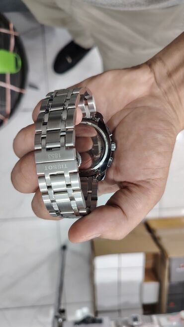 Qol saatları: Yeni, Qol saatı, Tissot, rəng - Gümüşü — 3