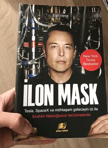 Bədii ədəbiyyat: Elon Musk en cox satilan kitab