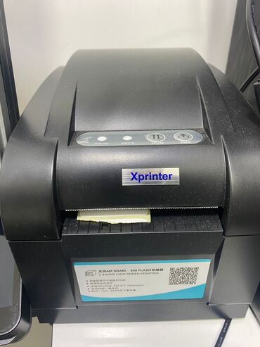 Printerlər: Xprinter XP-235B. Barkod və stiker çap edən printer. Mağaza və online