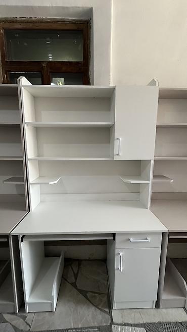 study table: Компьютерный стол, Новый, С полками — 5