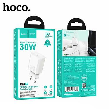 зарядка тайп си: Зарядное устройство HOCO N62 Gentle с выходом Type-C 30W - надежное — 4