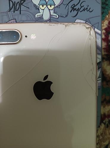 Apple iPhone: IPhone 8 Plus, Б/у, 64 ГБ, Золотой, Чехол, Кабель, 75 % — 4