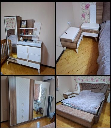 тумба в ванную комнату: İkinəfərlik çarpayı, Termo, Dolab, 2 tumba, İşlənmiş