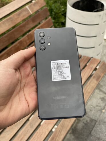 Mobil telefon və aksesuarlar: Samsung Galaxy A32 | 128 GB | rəng - Qara