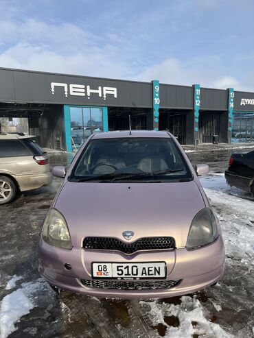 Toyota: Toyota Vitz: 1999 г., 1.3 л, Вариатор, Бензин