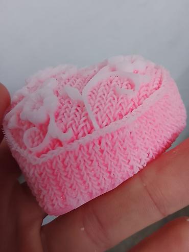 Подарки и сувениры: Ажурное фигурное мыло «Сердце» - Ручная работа, форма в виде сердечка — 5