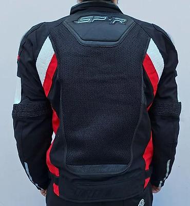 delije sever: Jakna DAINESE belo crno crvena - N O V O Moto jakna Dainese — 5