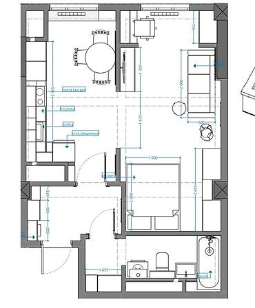 Продажа квартир: 1 комната, 39 м², Элитка, 8 этаж, Евроремонт — 9