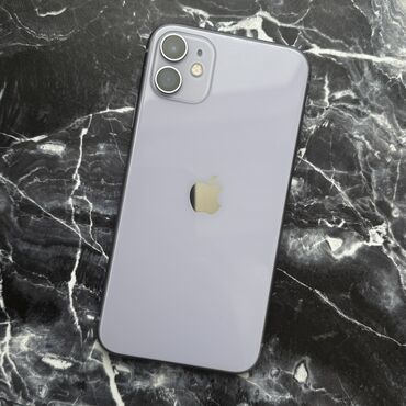 Apple iPhone: IPhone 11, Б/у, 128 ГБ, Синий, Защитное стекло, Чехол, 88 % — 10