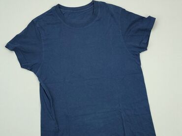 niebieski t shirty damskie: T-shirt, M (EU 38), condition - Good