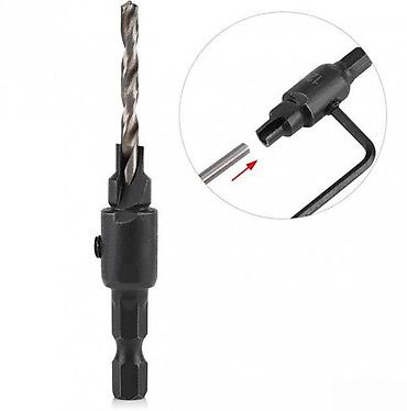 hilda laser: SET BURGIJA ZA SRAFOVE 4 KOM | HSS set burgija za busenje drveta sa — 2