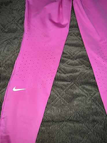 Helanke, biciklistički šortsevi: NIKE Swift Women's High-Waisted 7/8 Running Leggings with Pockets vel — 8