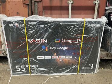 светодиодные матрицы: Телевизоры yasin 55G11K 140 см 55" 4k Срочная акция (google tv) -