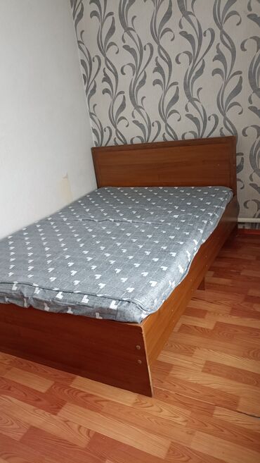 мебель из метала: Эки кишилик керебет, Матрасы бар, узуну - 200 см