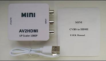 tv bix: Məhsul: Mini AV2HDMI və Mini HDMI2AV çeviriciləri (iki model) — 4