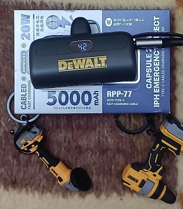 смарт кольцо: Power Bank Remax 5.000 mAh с логотипом DeWalt (лимитная версия для — 2