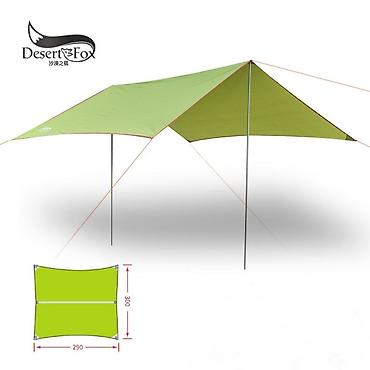 Палатки: Тент от дождя, солнца и ветра Размер 3*3 м В комплекте Стойки 2 — 3