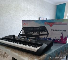 купить бу гитару: MLS-6639 elektron sintezator satılır. 🔹 61 klaviş 🔹 Multifunction