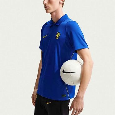 chelsea: Мужская футболка, Стандарт, Nike, Новый, цвет - Синий, Платная доставка — 5