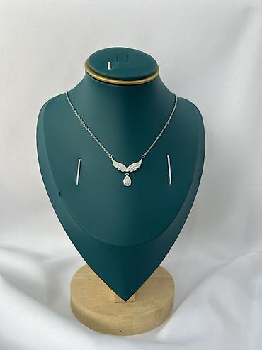 ailə qurmaq: Gümüş rəngli zərif boyunbağı kolleksiyası - Material: gümüş rəngli — 5