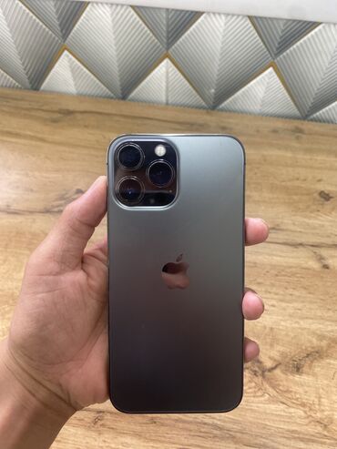 айфон x в рассрочку: IPhone 13 Pro Max, Колдонулган, 256 ГБ, Каптама, 97 %