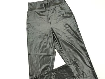 spódnice czarne mohito: Material trousers, Mohito, XS (EU 34), condition - Good