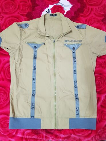 мужские рубашки с воротником стойка: Рубашка M (EU 38), L (EU 40)