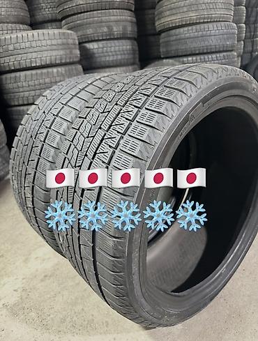 подушка самолёт: YOKOHAMA ICE GUARD IG70 🇯🇵🇯🇵🇯🇵 255/35/18 90Q❄️❄️❄️ Баасы 12 мин пара — 2