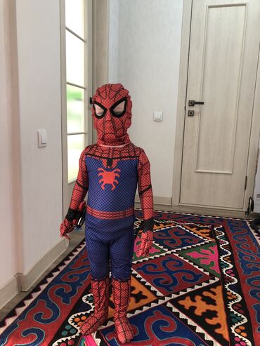 детские новогодние костюмы бишкек: Костюм человека паука . Новый . Одевали только один раз! Рост 95см