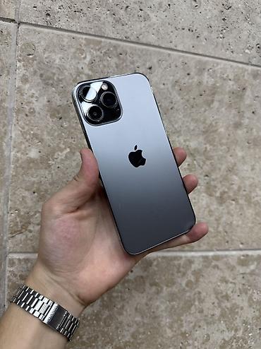 iphone 13mini: IPhone 13 Pro Max, Б/у, 512 ГБ, Графит, Защитное стекло, Чехол, 81 % — 1
