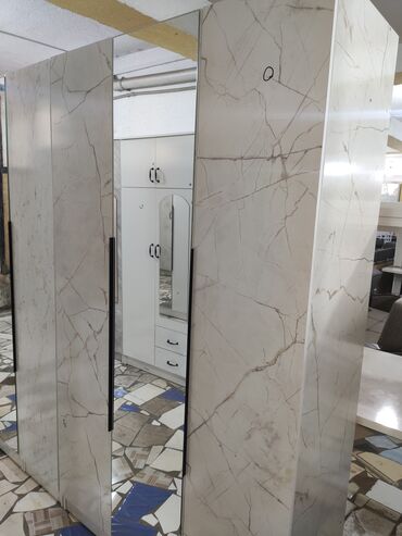 Шкафы для одежды: Шкаф для одежды, Новый, Прямой, ЛДСП — 3