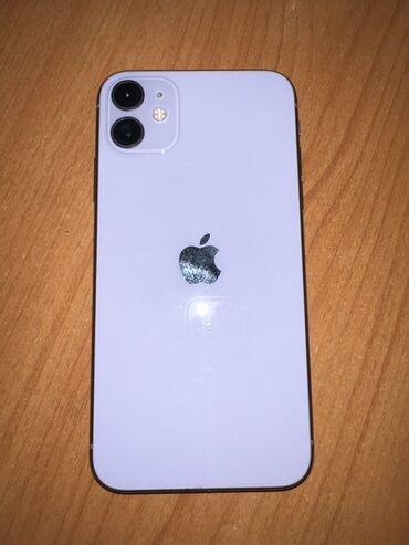 запчасти айфон 11: IPhone 11, Б/у, 64 ГБ, Белый, 79 %